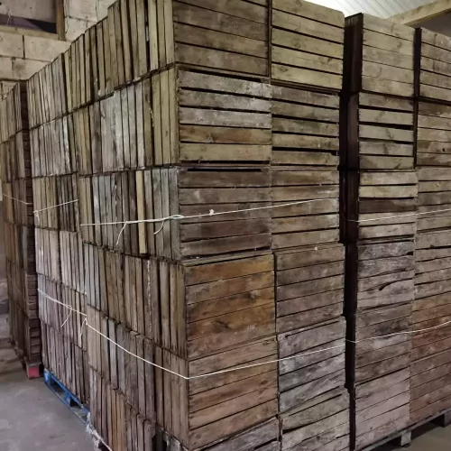 Full pallet of used boxes 50x40x30