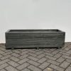 Plantenbak van hout 120x40x36 cm - antraciet