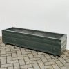 Plantenbak van hout 150x40x36 cm - antraciet