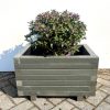 Plantenbak van hout 60x40x36 cm - antraciet