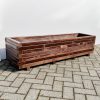 Plantenbak van hout 150x40x36 cm - bruin