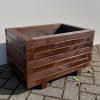 Plantenbak van hout 60x40x36 - bruin