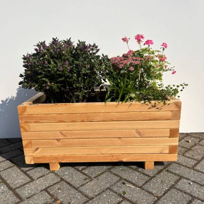 Plantenbak van hout 80x40x36 - naturel